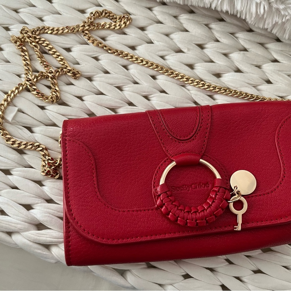 SEE BY CHLOE Hana Wallet Continental Chain Bag